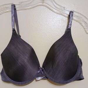 Secret Treasures Smooth Molded T-Shirt Bra in Charcoal